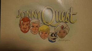 Jonny Quest logo sketch