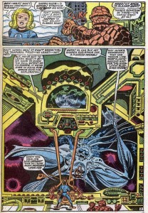 Worth the wait. From Fantastic Four #56, November 1966, by Stan Lee and Jack Kirby. Click to enlarge. (Image © Marvel)