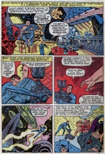 See for yourself. From Fantastic Four Annual #3, 1965, by Stan Lee and Jack Kirby. Click to enlarge. (Image © Marvel)